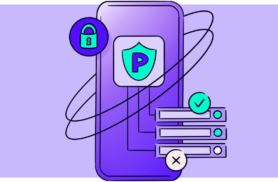 Mobile phone with checkboxes